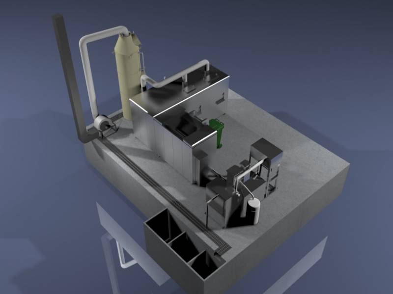 Eco-digesteur® ED 1T : digesteur électromécanique de grande capacité pour gros producteurs de biodéchets